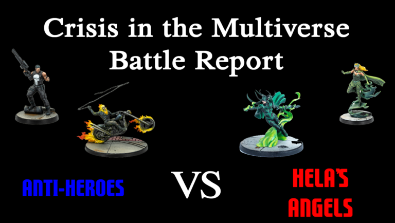 Hel(a) on Earth – Hela’s Angels vs Anti-Heroes. A Marvel Crisis Protocol Battle Report