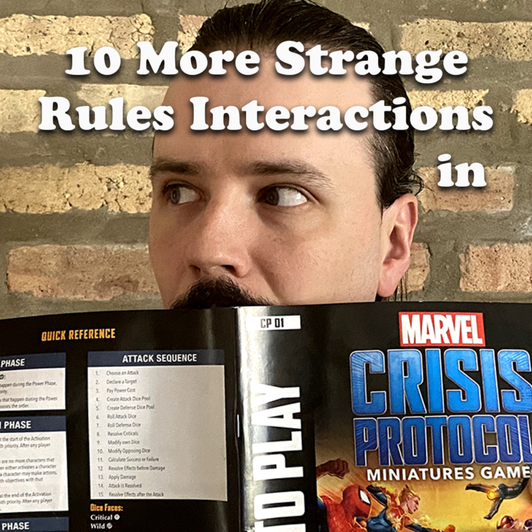 10 More Strange Rules Interactions in MCP