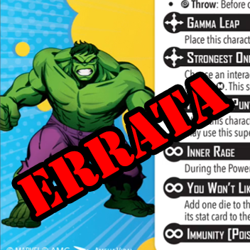 Hulk’s Errata in 1 min or less