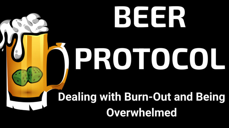 Beer Protocol: A Marvel Crisis Protocol Podcast –  Dealing with Burnout and Being Overwhelmed